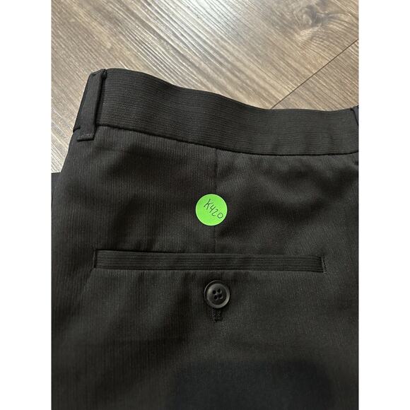 Perry Ellis Dress Pants Mens Size 38X30 Black Pockets Slim Fit - Picture 7 of 7